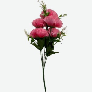 Букет цветов Seasons Гвоздики искусственные 5 цветков, 1 шт