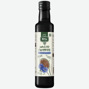 Масло льняное Вкус & Польза нерафинированное 250мл, 250 мл