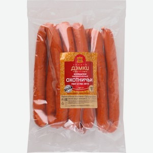 Колбаски полукопченые ЗОЛОТО ДЭМКИ Охотничьи ГОСТ, весовые