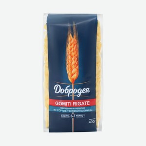 Макароны Добродея Гомити Ригати 400г