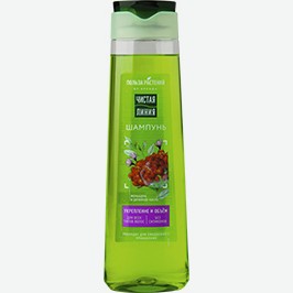 Шампунь Чистая Линия, Укрепление И Объём, Комплексный Уход, 385 Мл