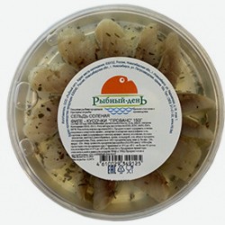 Сельдь Солёная Рыбный Хит, Филе-кусочки Прованс, 150 Г