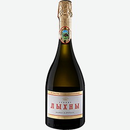 Вино Игристое Лыхны, Белое, Полусладкое, 0,75 Л