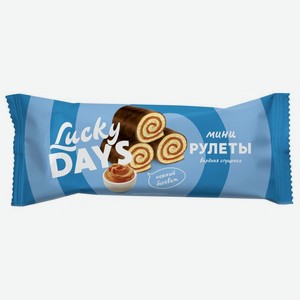 Мини-рулеты Lucky Days сгущенка 175г