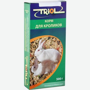 Корм для кроликов Triol Криспи 500г