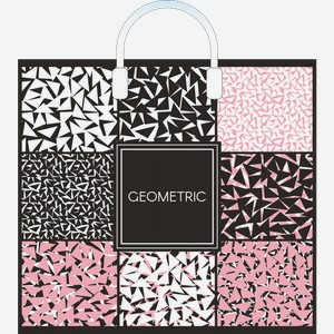 Пакет Пропластик с пластмассовыми ручками 38*35см