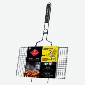 FORESTER Решетка - гриль большая с антипр. покрытием, 26*45см (12)