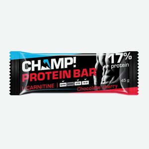Батончик Champ протеиновый шоколадная вишня 45г