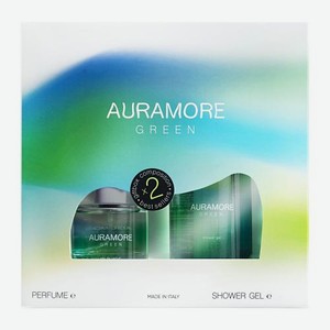 Подарочный набор для женщин Green Auramore Парфюмерная вода 50мл + Гель для душа 220мл в ассортименте