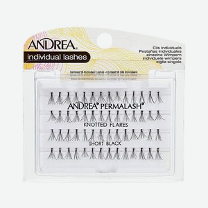 ANDREA Пучки ресниц черные короткие MOD Perma Lash Flair Short, 56 шт.