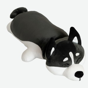 Игрушка мягкая Хаски Сплюша лежачая с утяжелителем, 49 см