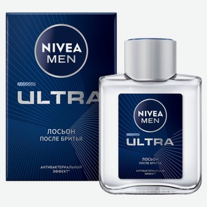 Лосьон после бритья NIVEA MEN ULTRA с антибактериальным эффектом Германия, 100 мл