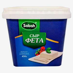 Сыр мягкий Фета Sabah 40%, 450 г