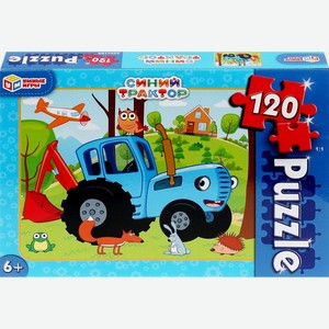 Игра настольная УМНЫЕ ИГРЫ Пазлы классические, 120дет. 305125, 308395, 311928/49, 315844, Россия