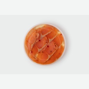 Форель радужная филе-ломтики в масле с розовым перцем, 180 г 180 г