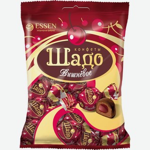 Конфеты Essen Шадо вишневое с желейной начинкой 200г, 200 г