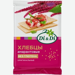 Хлебцы Di&Di амарантовые без глютена 100г, 100 г