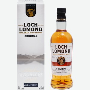 Виски LOCH LOMOND Ориджинал Шотландский односолодовый 40%, п/у, 0.7л